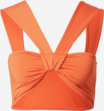 Haut Nasty Gal en orange : devant