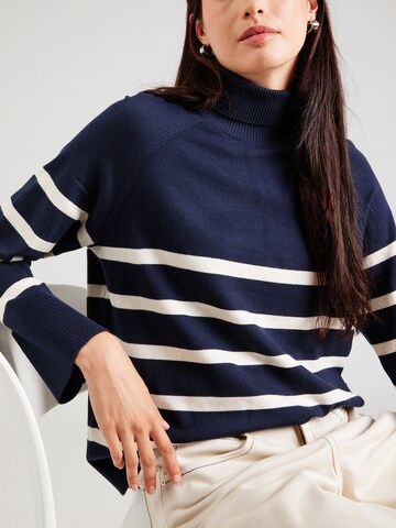 PIECES Pullover 'PCSia' in Blau