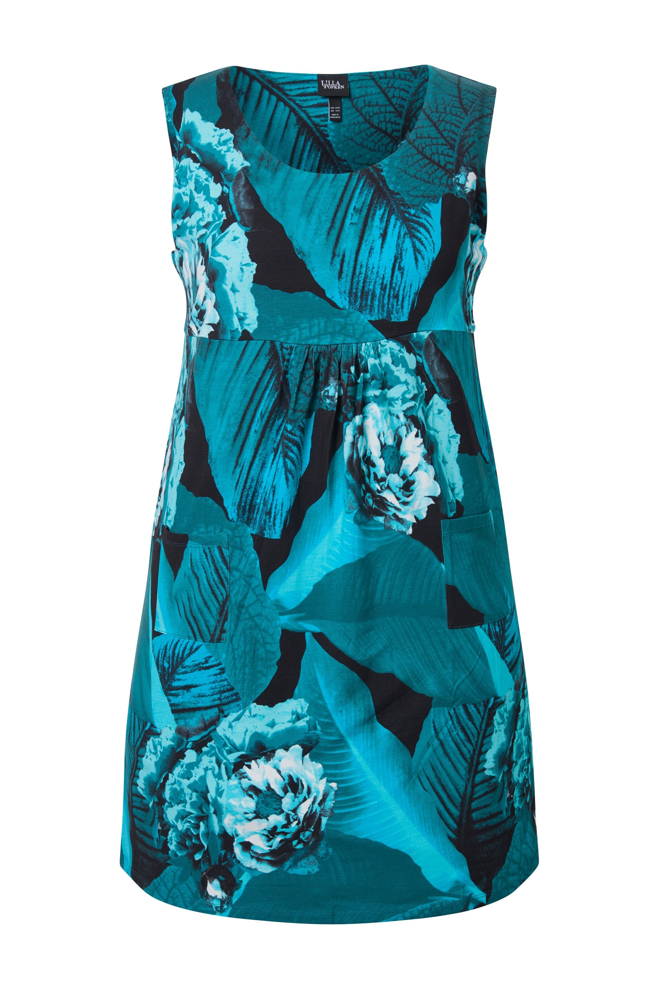 Ulla Popken Dress in Blue / Black, Item view