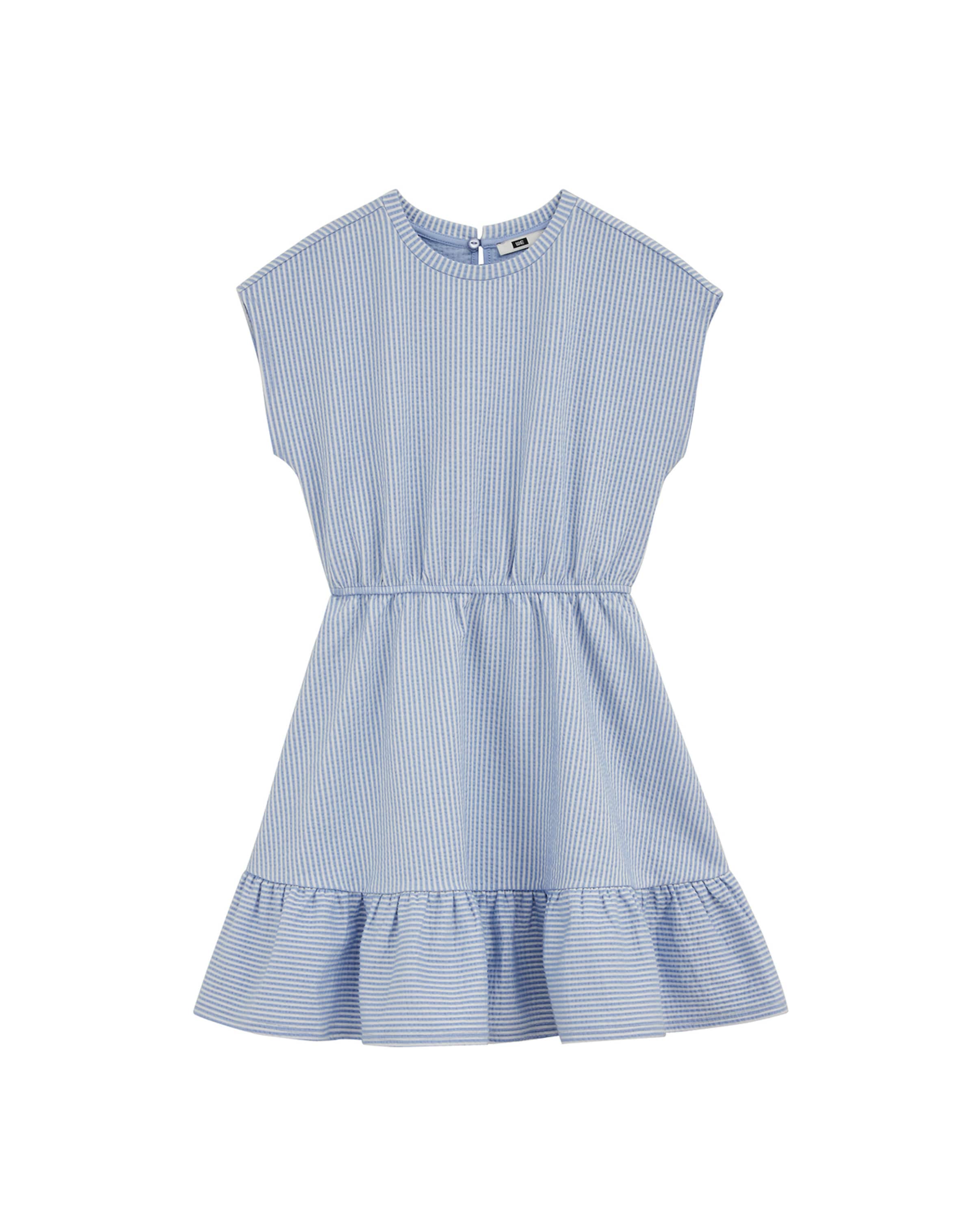 WE Fashion Рокля в синьо: отпред