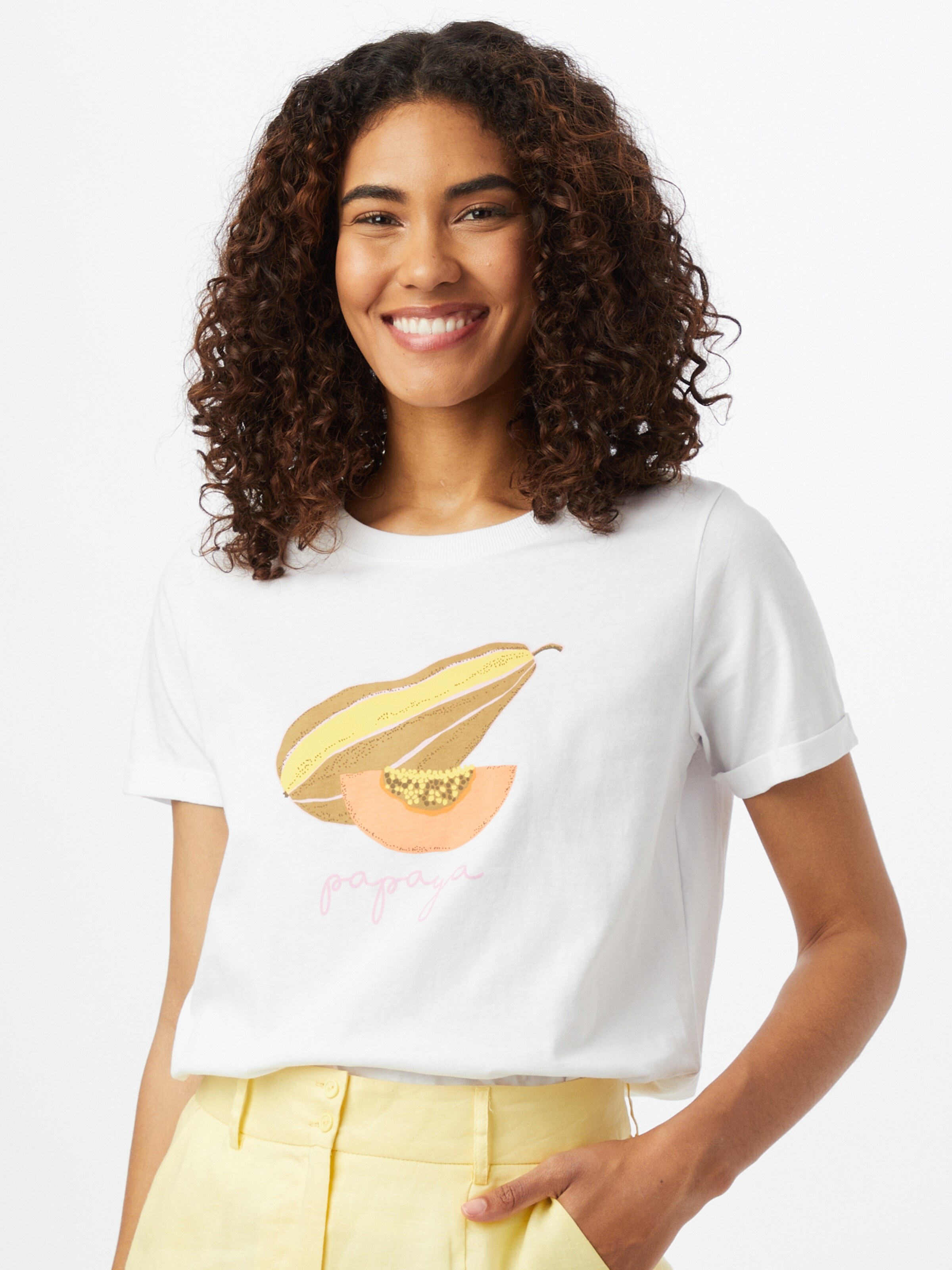 Frauen Shirts & Tops NÜMPH Shirt in Weiß - HX23385 Frauen Shirts & Tops NÜMPH Shirt in Weiß - HX23385