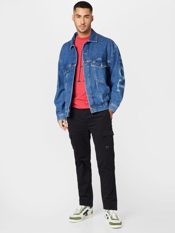 Tommy Jeans Tussenjas in Blauw