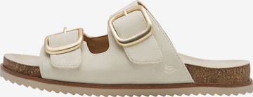 Mule JANA en beige : devant