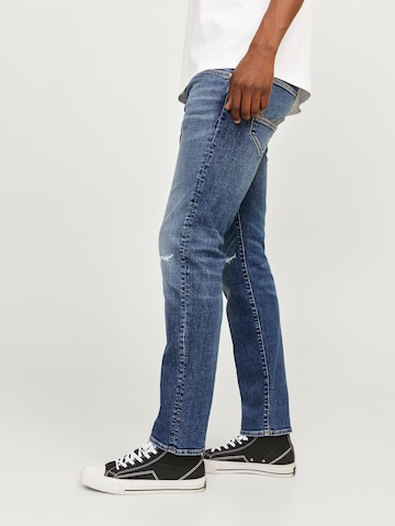 JACK & JONES - regular Vaquero ' JJIMIKE JJFOX' en azul