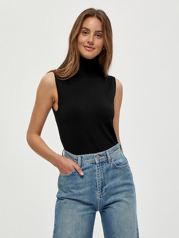 Top in maglia 'Raka' di minus in nero: frontale