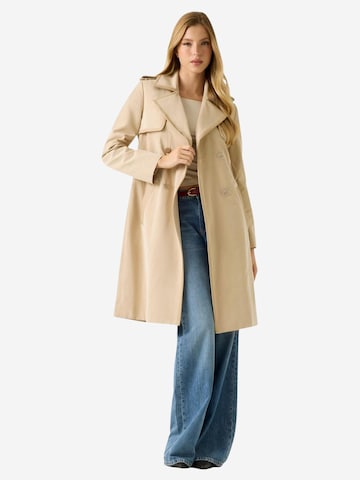 Cappotto di mezza stagione 'JENNY PU DETAILS W5RL14 WGWD2' di GUESS in beige
