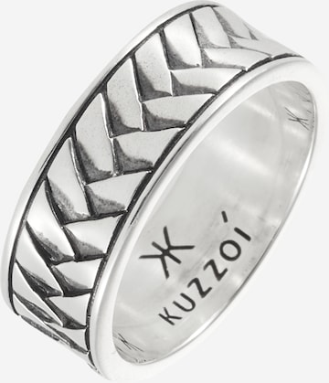 KUZZOI - Anel em prata: frente