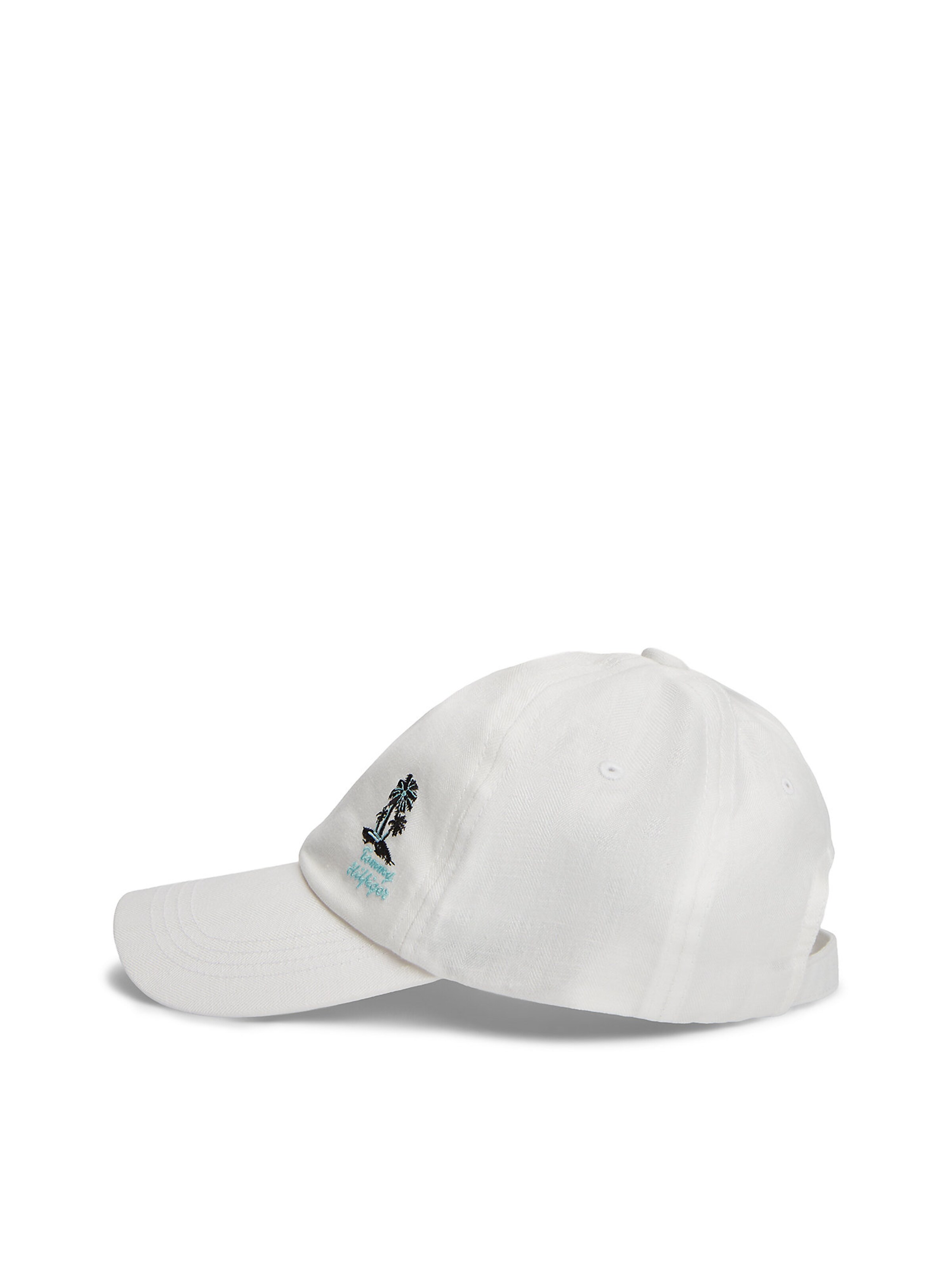 TOMMY HILFIGER Cap in Light blue / Black / Natural white, Item view