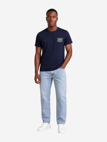 Maglietta 'DM0DM23177' di Tommy Jeans in blu