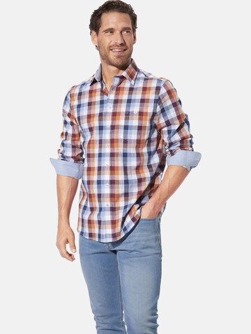 BABISTA Regular Fit Hemd 'Harin' in Blau: Vorderseite