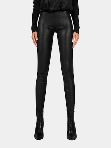 Made By Society Regular Trachtenhose 'Pantaloni TEMPO - P27845' in Schwarz: Vorderseite