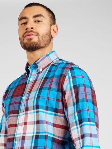 TOMMY HILFIGER - Ajuste estrecho Camisa en azul