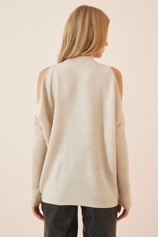 Pullover di Happiness İstanbul in beige