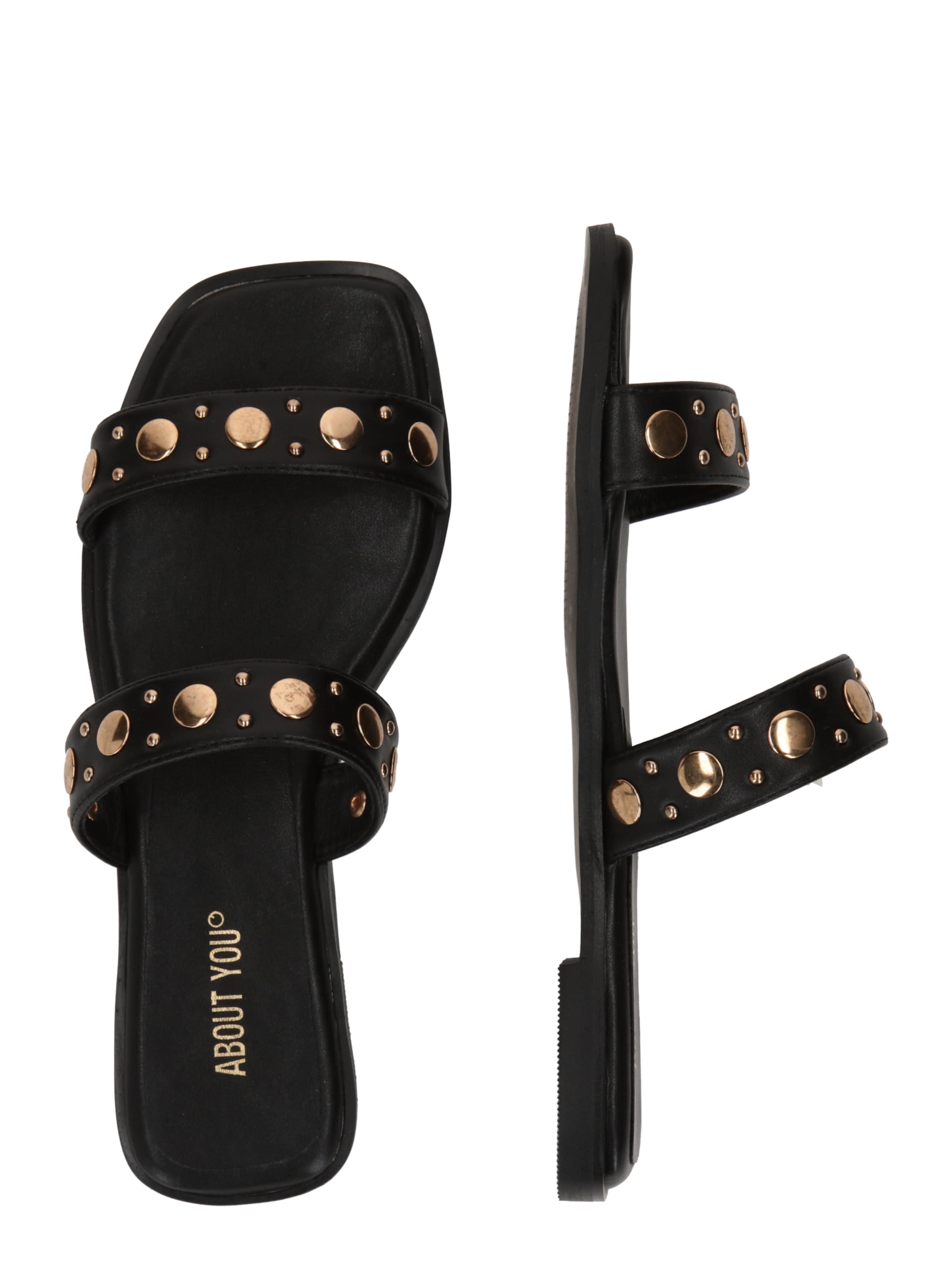 ABOUT YOUSlip On cipele 'Valeria' - crna boja