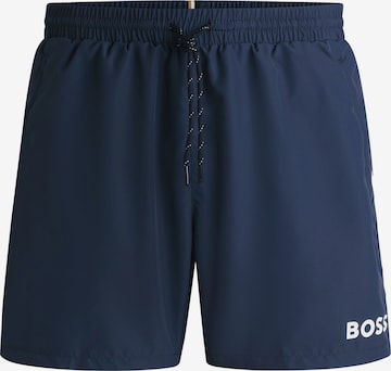 Shorts de bain 'Starfish' BOSS en bleu : devant