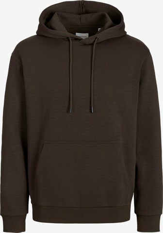 JACK & JONES Sweatshirt 'BRADLEY' in Brown: front