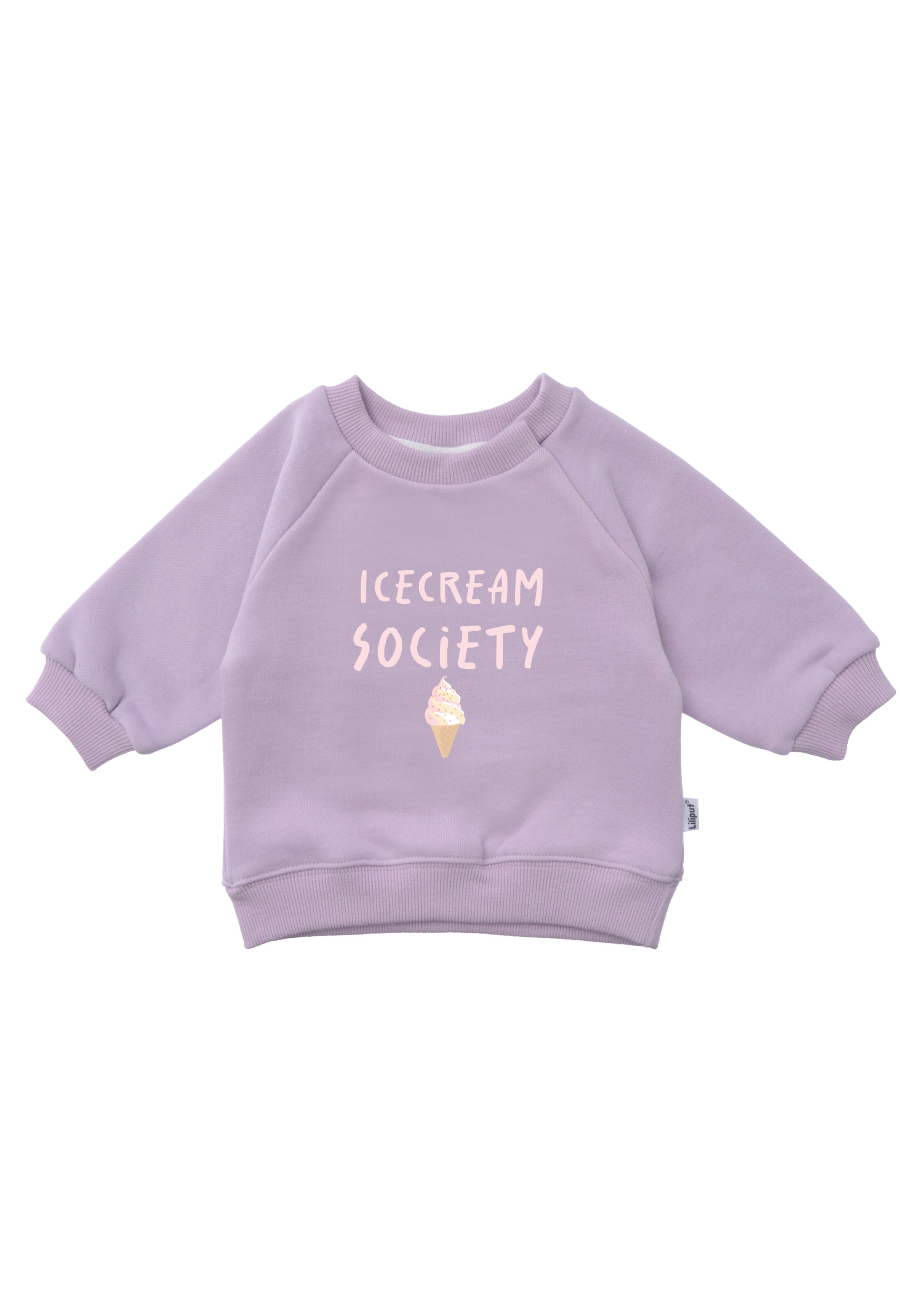 LILIPUT Sweatshirt 'Icecream Society' in Lila: Vorderseite