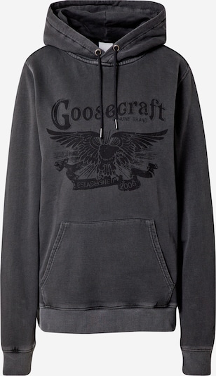 Goosecraft Sweat-shirt 'MW wings' en noir, Vue avec produit