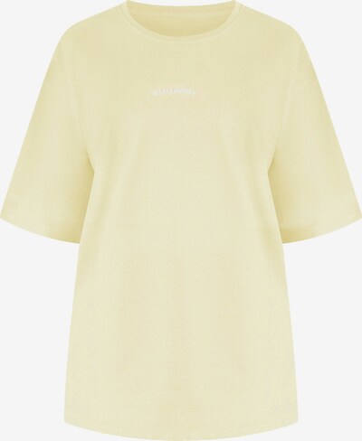 Smilodox T-shirt oversize 'Benetta' en jaune, Vue avec produit