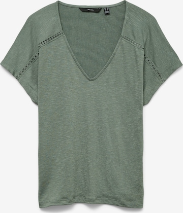 VERO MODA Blouse 'VERO MODA - Dames blouse' in Groen: voorkant