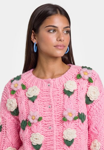 MYMO - Casaco de malha em rosa