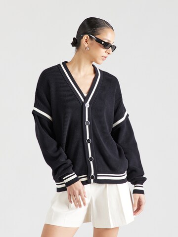 Cardigan GCDS en noir : devant