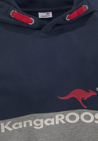 KangaROOS Kapuzensweatshirt in Blau