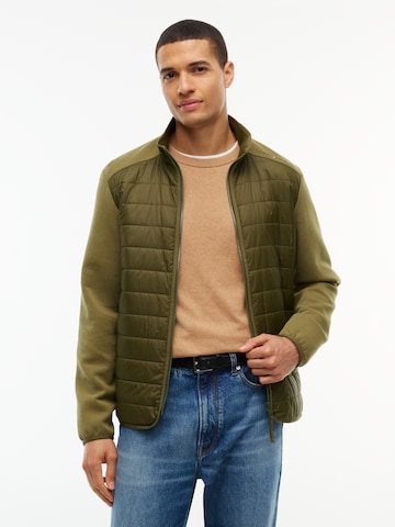 Geacă de primăvară-toamnă de la TOMMY HILFIGER pe verde: față