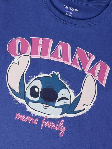 T-Shirt TWO SOON en bleu