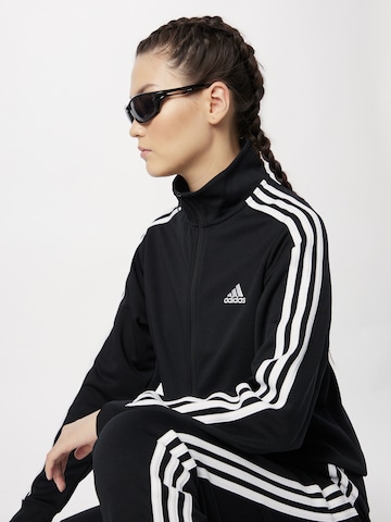 ADIDAS SPORTSWEAR Trainingsanzug '3-Stripes Double' in Schwarz