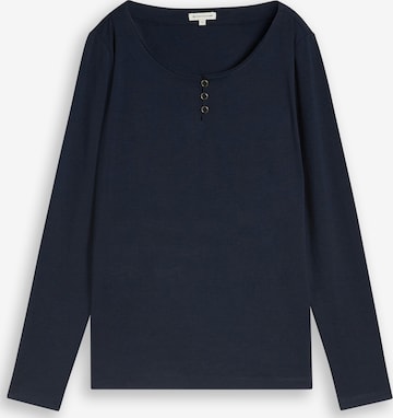 TOM TAILOR Shirt in Blau: Vorderseite
