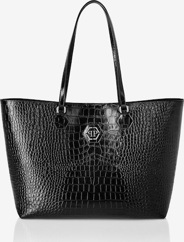 Philipp Plein - Shopper em preto: frente