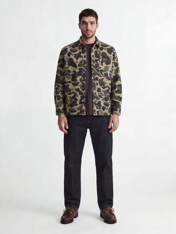 Coupe regular Chemise 'RDDCOLTER' R.D.D. ROYAL DENIM DIVISION en vert