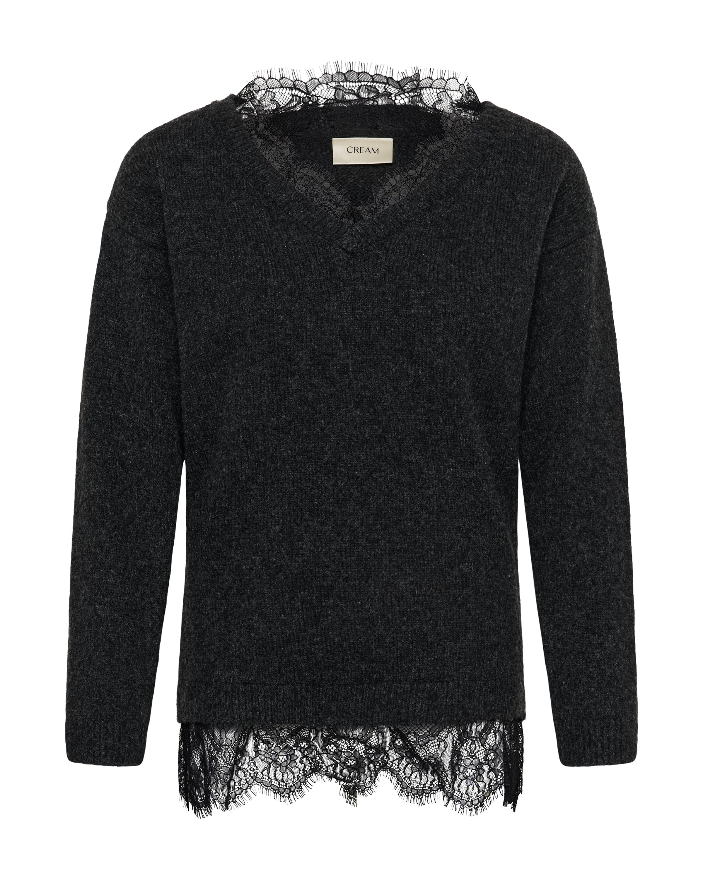 Cream - Jersey en gris: frente
