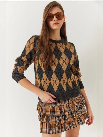 Pull-over Bianco Lucci en gris