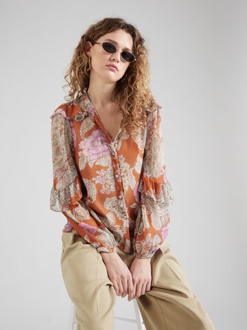 Twinset Blouse 'CAMICIA' in Brown: front