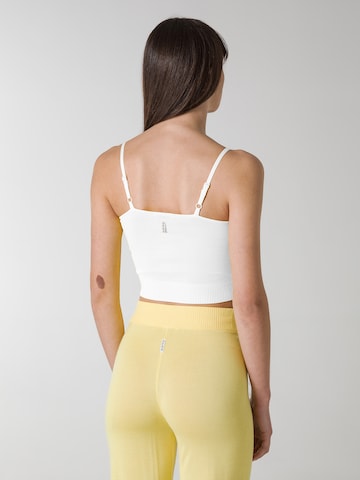 DEHA Knitted top 'Fest' in White