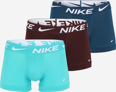NIKE Underwear Bokserishortsit 'Everyday Essential' värissä vesi / viininpunainen / valkoinen, Tuotenäkymä