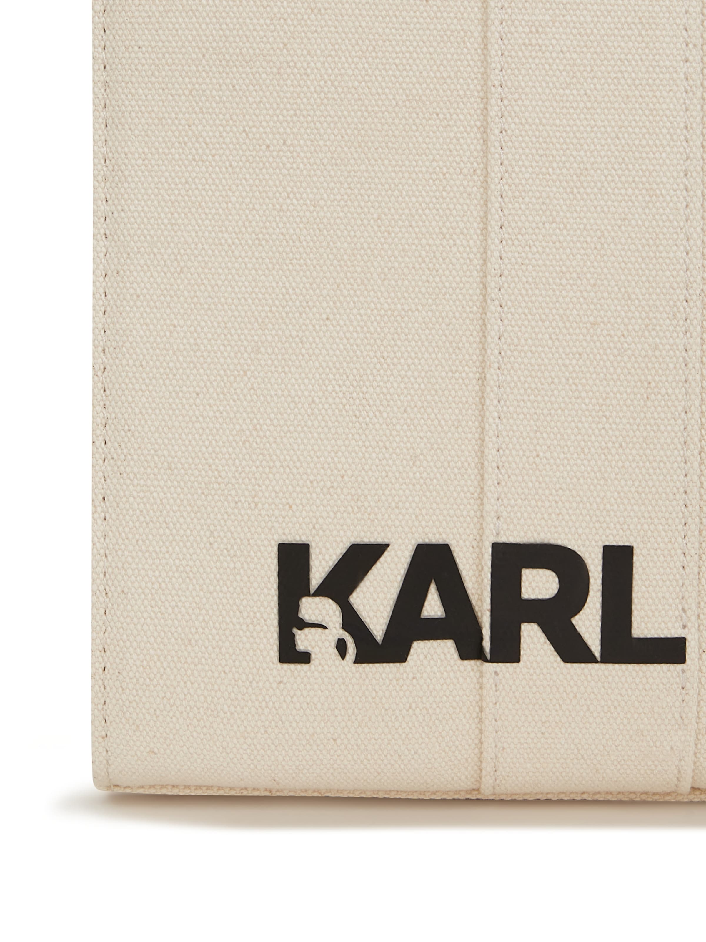 Karl Lagerfeld Ostoskassi 'IKON' värissä valkoinen