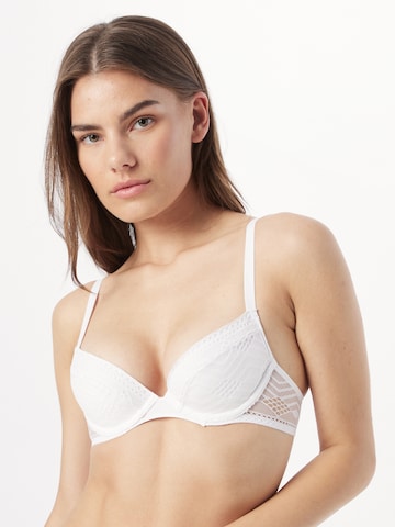 PASSIONATA Push-up BH in Wit: voorkant