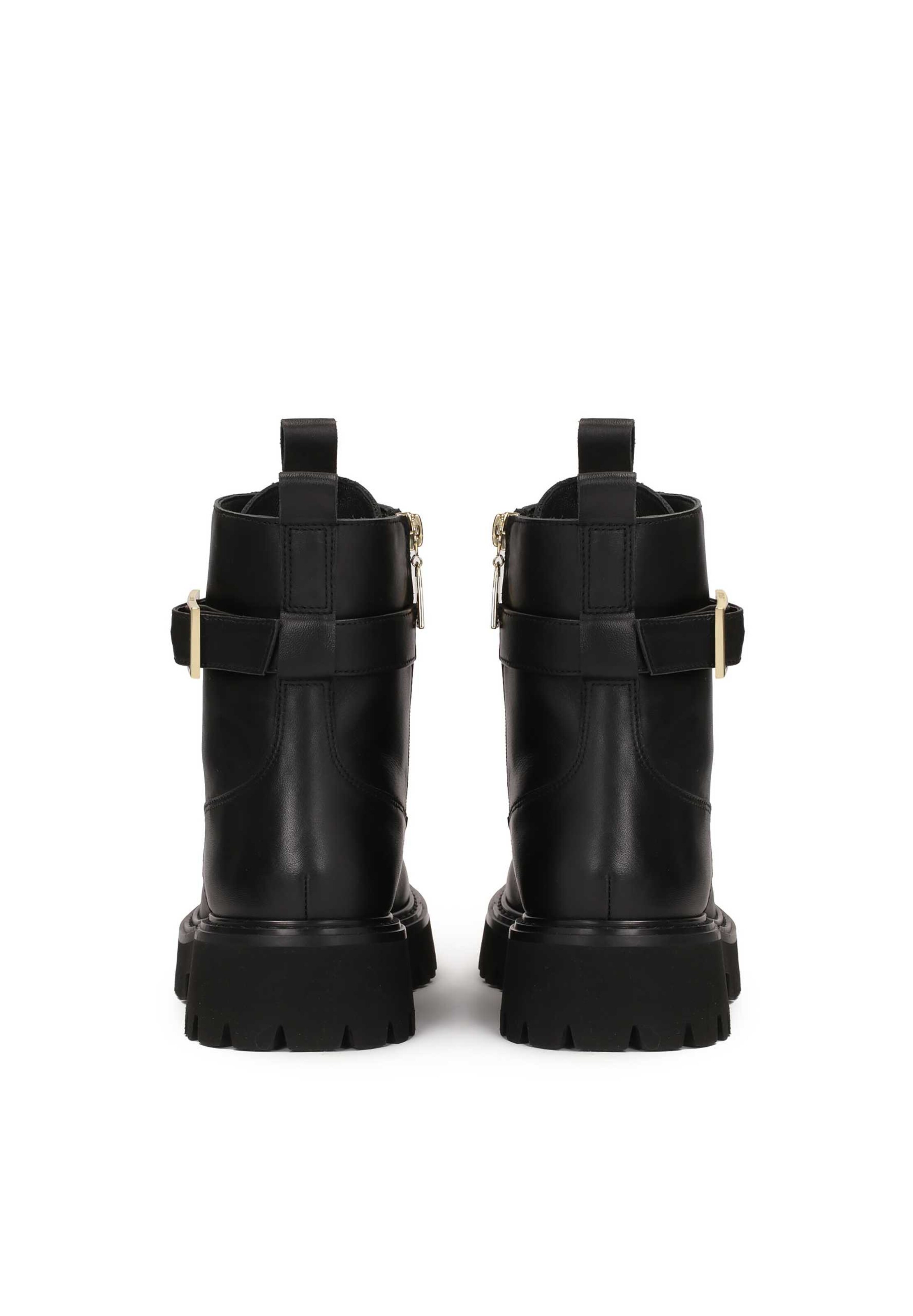 Kazar Šnurovacie členkové čižmy - Čierna