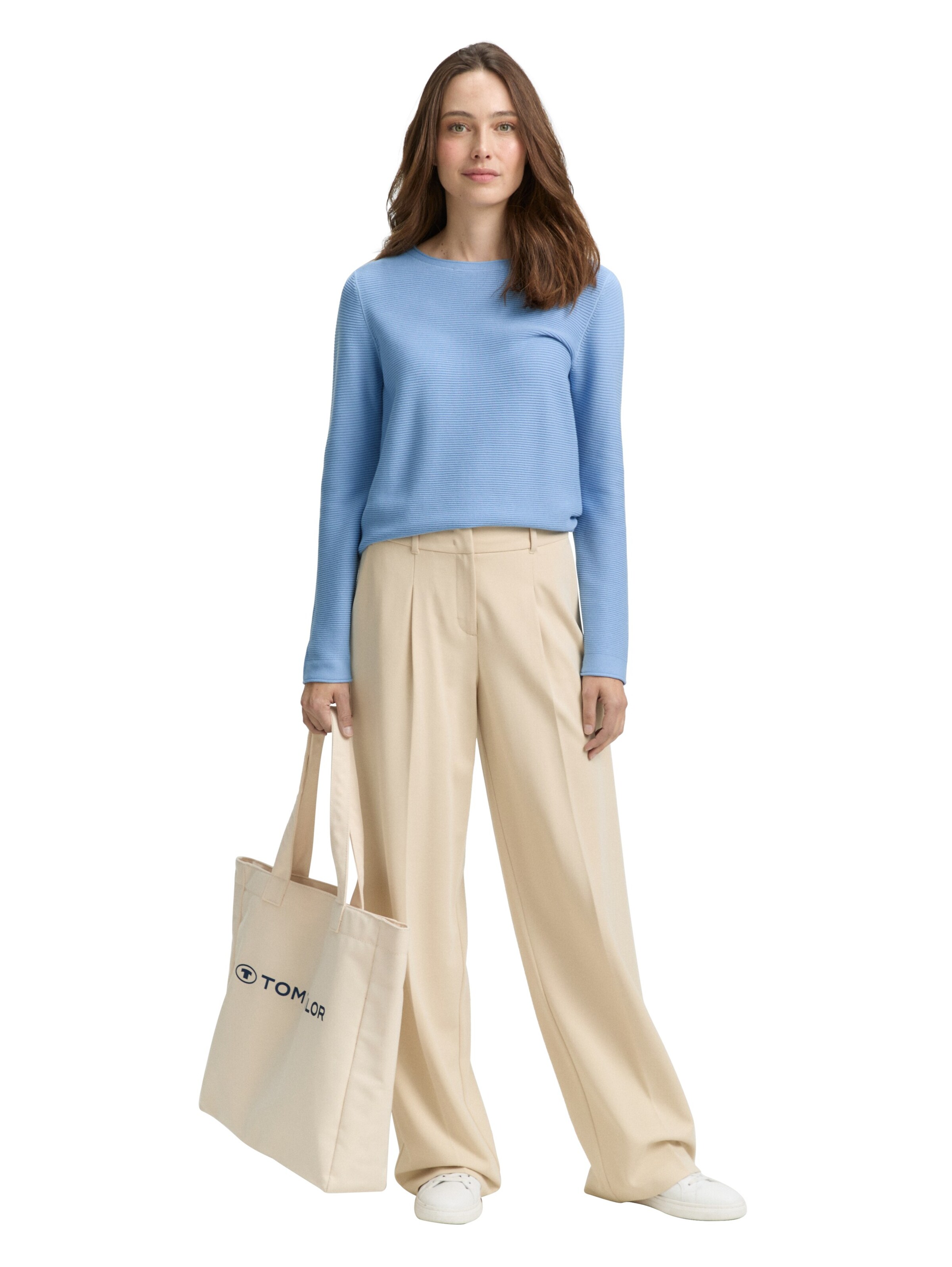 TOM TAILOR Sweater in Blue