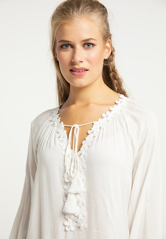 usha FESTIVAL Blouse in White