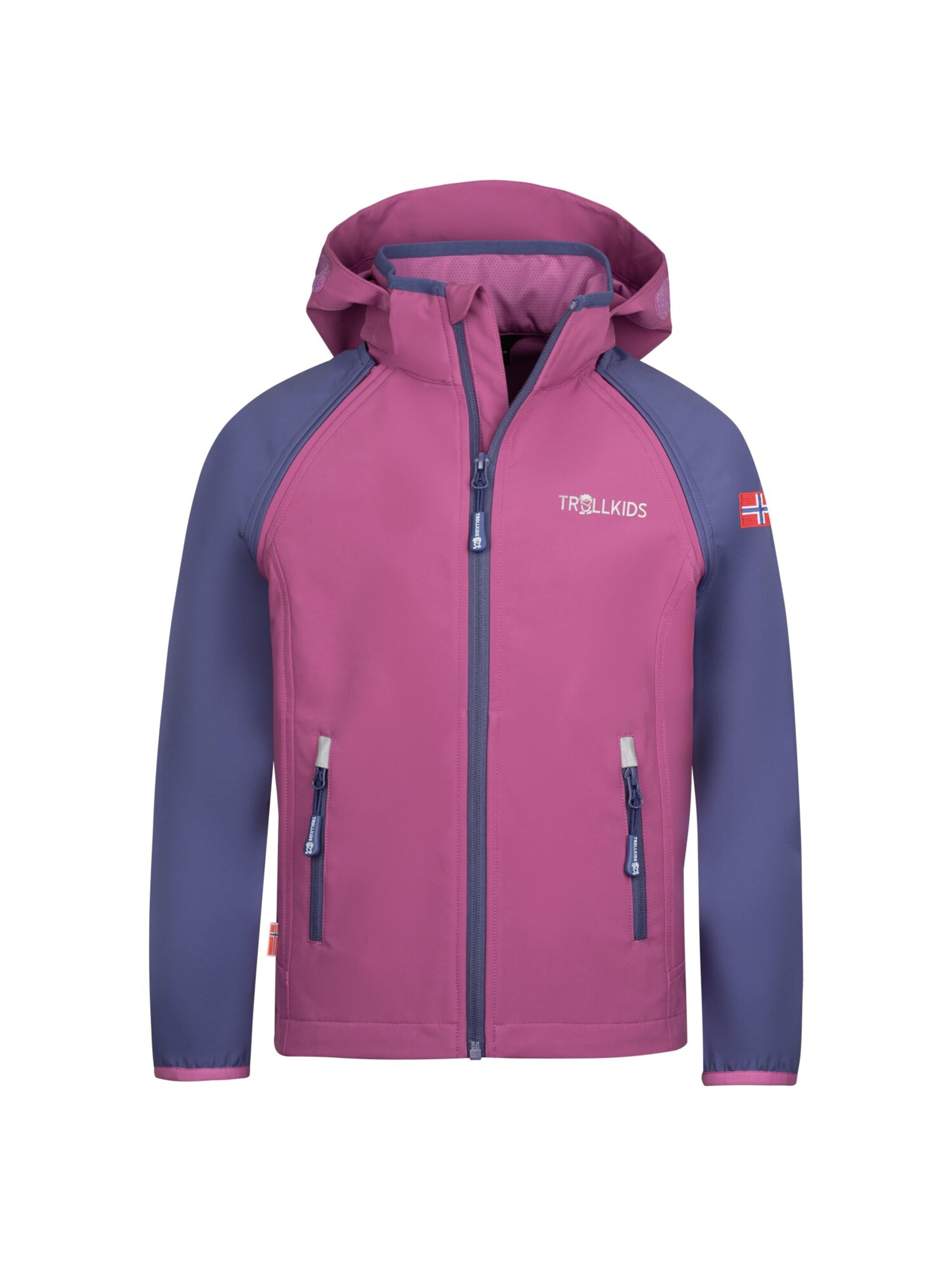 TROLLKIDS Outdoor jacket in Pink: front