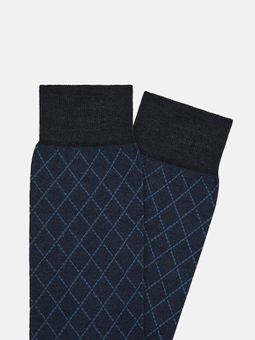 Chaussettes Boggi Milano en bleu