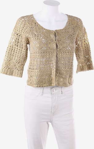 MANGO Sweater & Cardigan in XS in Beige: front