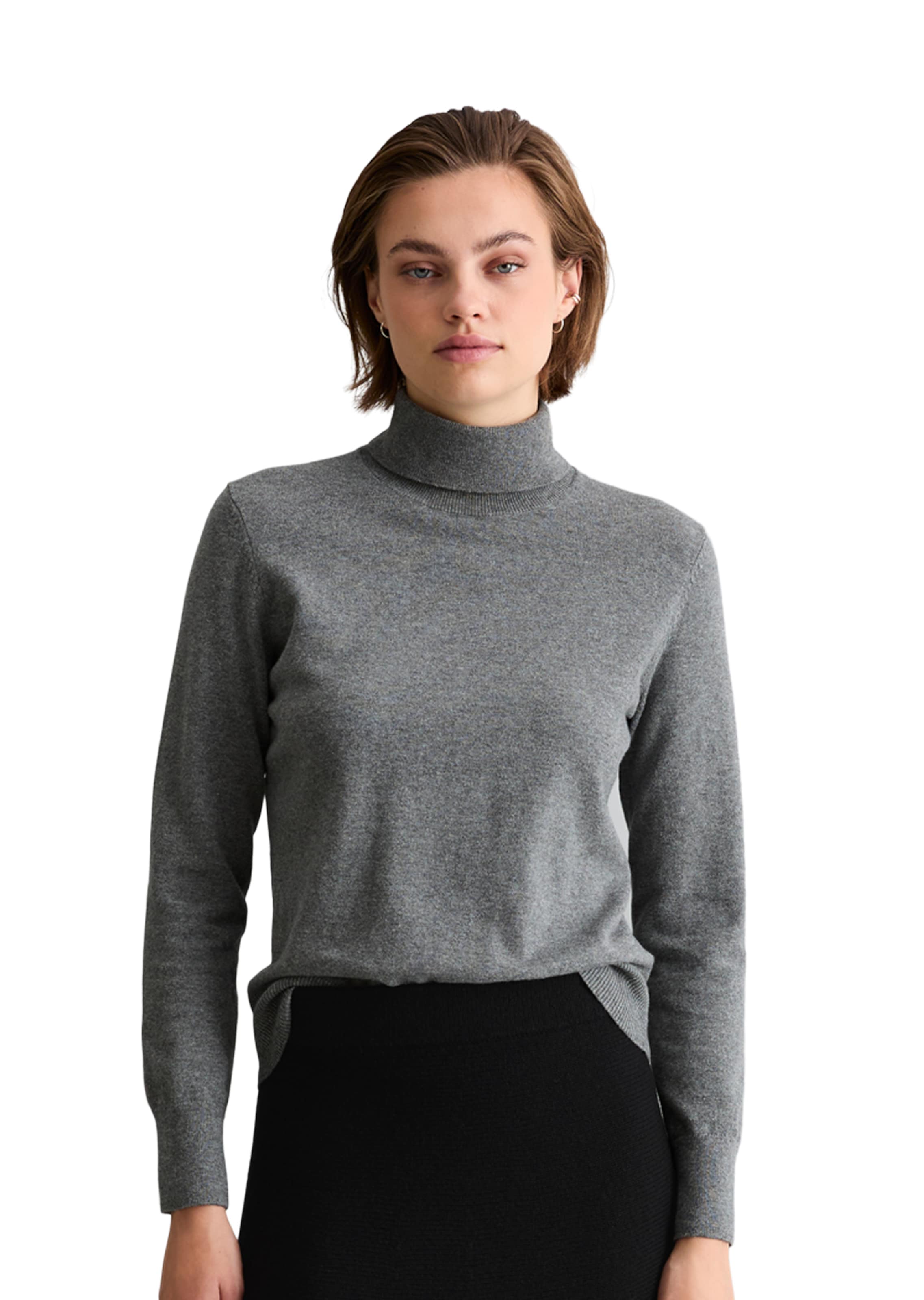 Marc O'Polo DENIM Pullover in Grau: Vorderseite