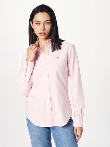 Polo Ralph Lauren Blouse in Pink: front