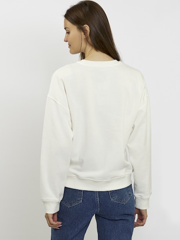 FRESHLIONS Sweatshirt ' DARLIN ' in Weiß