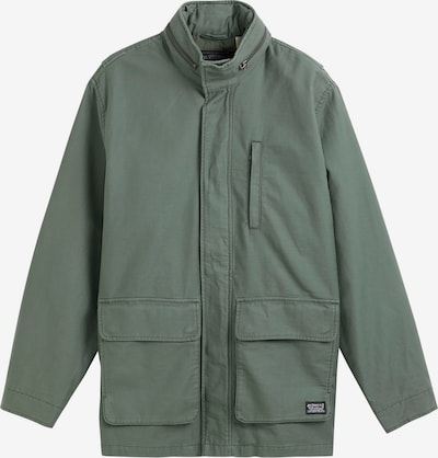 LEVI'S ® Prijelazna jakna 'Fulton Field Coat' u tamo siva / pastelno zelena / bijela, Pregled proizvoda